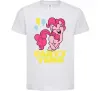 Детская футболка Party time pony Белый фото