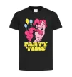 Детская футболка Party time pony Черный фото