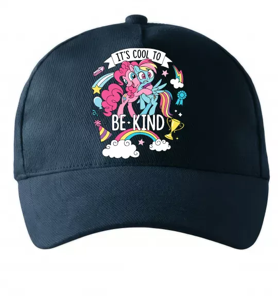 Кепка Cool to be kind Темно-синий фото