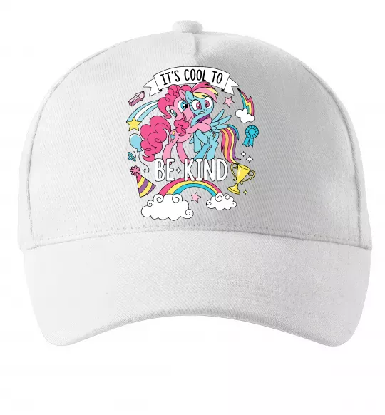 Кепка Cool to be kind Белый фото