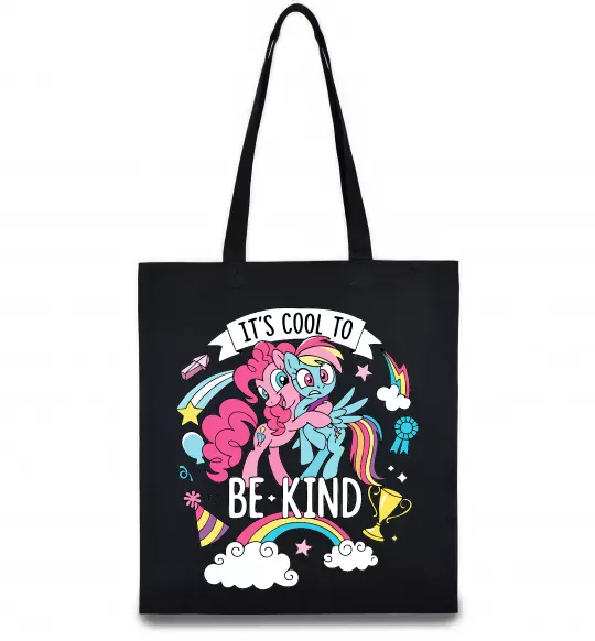 Эко-сумка Cool to be kind Черный фото