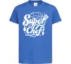Дитяча футболка Супер Шеф Яскраво-синій фото