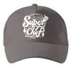 Кепка Супер Шеф Сірий фото