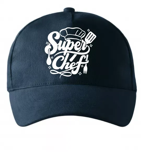 Кепка Супер Шеф Темно-синій фото