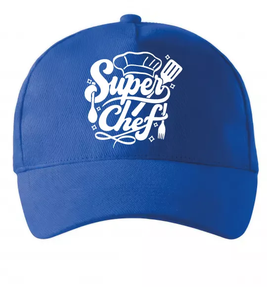 Кепка Супер Шеф Яскраво-синій фото