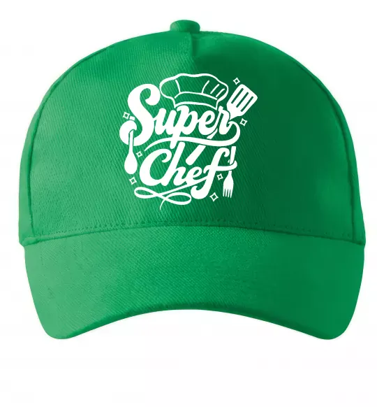 Кепка Супер Шеф Зелений фото