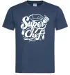 Чоловіча футболка Супер Шеф Темно-синій фото