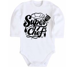Детский боди Супер Шеф