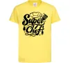 Дитяча футболка Супер Шеф Лимонний фото