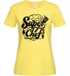 Жіноча футболка Супер Шеф Лимонний фото
