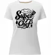Жіноча преміум футболка Супер Шеф Білий фото