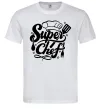 Чоловіча футболка Супер Шеф Білий фото