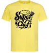 Чоловіча футболка Супер Шеф Лимонний фото
