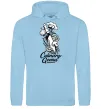 Женская толстовка (худи) Culinary genius Голубой фото