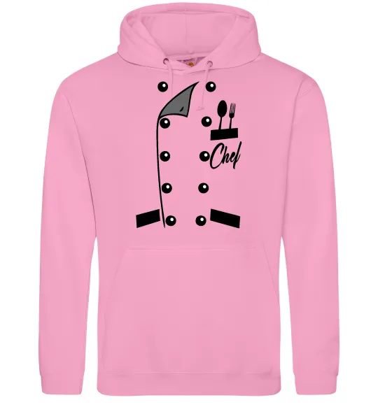 Жіноча толстовка (худі) Кітель шефа Рожевий фото