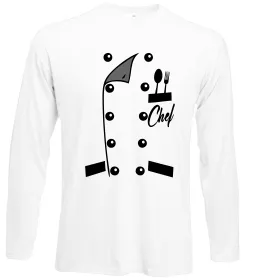 Лонгслив Super Chef Белый фото Лонгслив Super Chef Белый фото