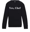 Дитячий світшот Yes, Chef Чорний фото