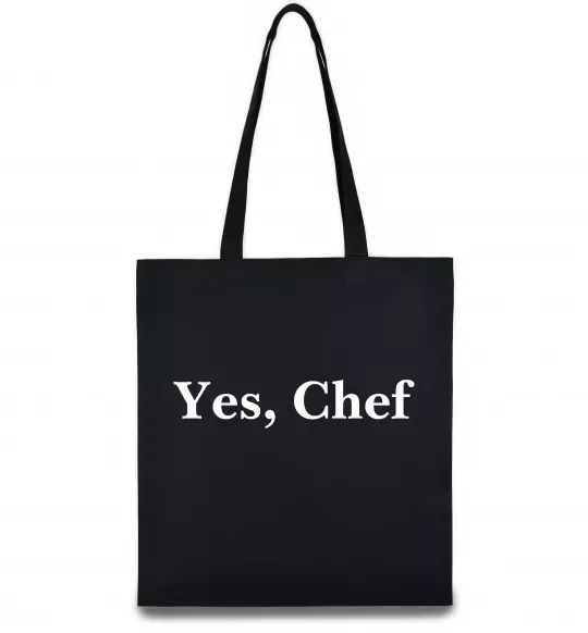 Эко-сумка Yes, Chef Черный фото