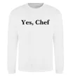 Світшот Yes, Chef Білий фото