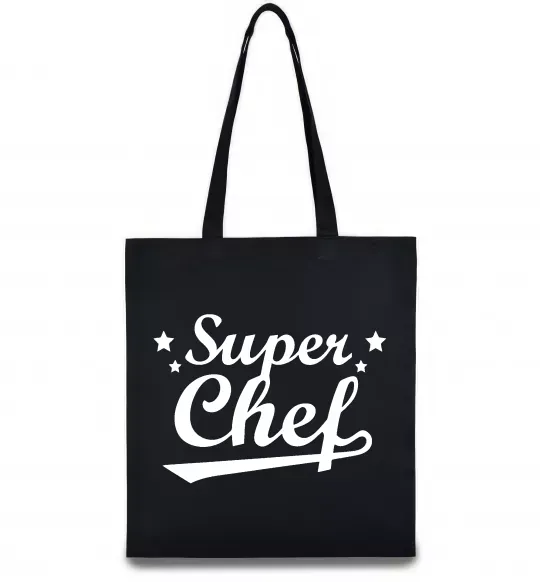 Еко-сумка Super Chef Чорний фото