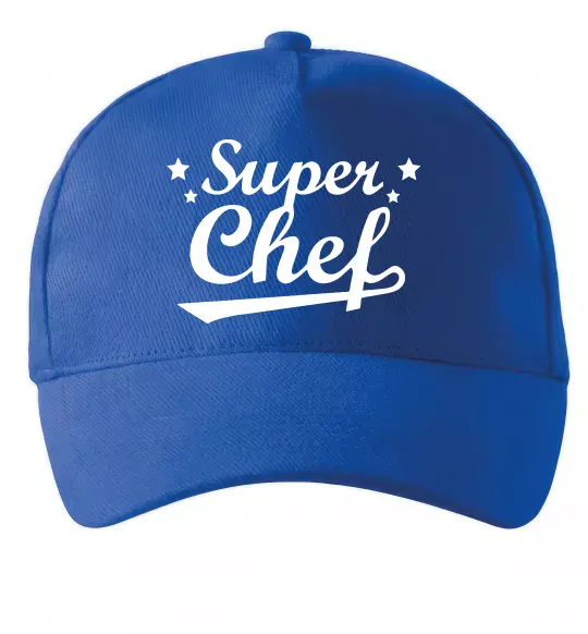 Кепка Super Chef Яскраво-синій фото