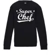 Дитячий світшот Super Chef Чорний фото