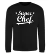 Світшот Super Chef Чорний фото