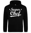 Чоловіча толстовка (худі) Super Chef Чорний фото