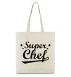 Еко-сумка Super Chef Бежевий Еко-сумка Super Chef Бежевий фото