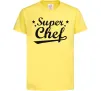 Дитяча футболка Super Chef Лимонний фото