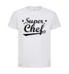 Дитяча футболка Super Chef Білий фото