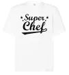 Футболка Оверсайз Super Chef Білий фото