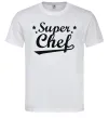 Чоловіча футболка Super Chef Білий фото