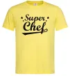 Чоловіча футболка Super Chef Лимонний фото