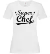 Жіноча футболка Super Chef Білий фото