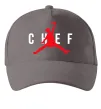 Кепка Chef with knife Серый фото