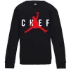 Дитячий світшот Chef with knife Чорний фото
