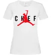 Жіноча футболка Chef with knife Білий фото