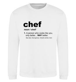 Свитшот Chef noun