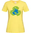 Жіноча футболка Переробка Лимонний фото