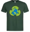 Мужская футболка Переробка Темно-зеленый фото