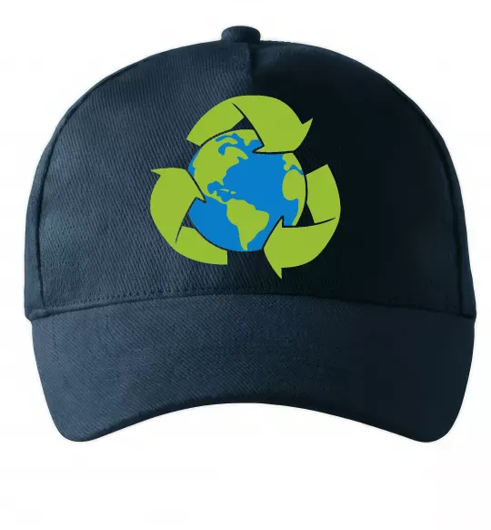 Кепка Переробка Темно-синий фото