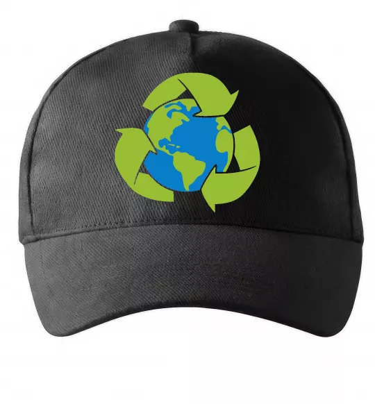 Кепка Переробка Черный фото