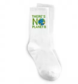 Носки There is not planet B Белый фото