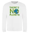 Свитшот There is not planet B Белый фото