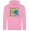 Чоловіча толстовка (худі) There is not planet B Рожевий фото