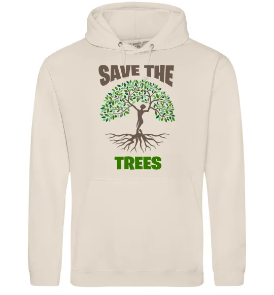 Мужская толстовка (худи) Save the trees Таш фото