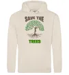 Мужская толстовка (худи) Save the trees Таш фото