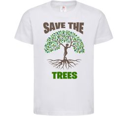 Детская футболка Save the trees
