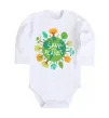 Дитячий бодік Save the planet Білий фото
